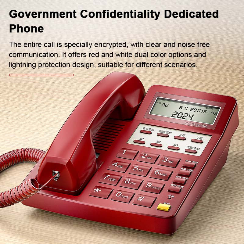AMPCOM Magnet Confidential Telephone Military And Political Special Network Lightning Protection Telephone