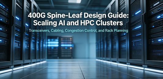 AMPCOM Blog-400G Spine-Leaf Design Guide: Scaling Al and HPC Clusters