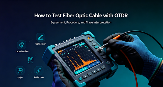 AMPCOM Blog - How to Test Fiber Optic Cable with OTDR
