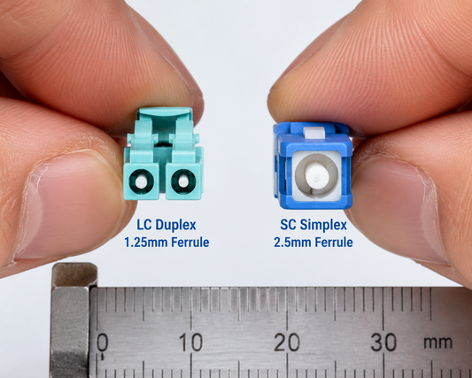 AMPCOM Blog-Network Connector Types: RJ45 vs LC vs SC vs MPO/MTP