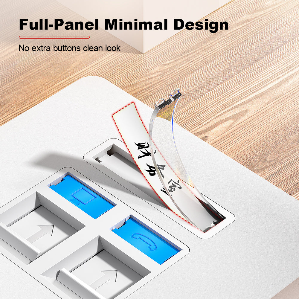 AMPCOM P86 Series CAT6/CAT6A Dual-Port Network Faceplate