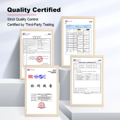 AMPCOM Cat6a Unshielded Tool-Free RJ45 Connector for 23-26 AWG Unshielded Ethernet Cable