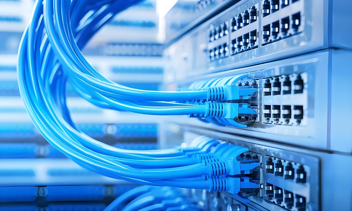 Standard Cabling Installation in Monitoring Service Center