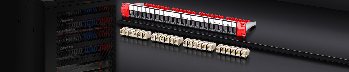 AMPCOM Patch Panels – Professional Network & AV Cable Management Solutions