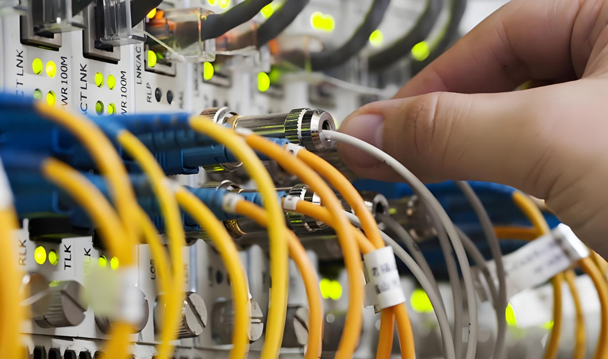 Análise de custos de cabeamento de fibra óptica