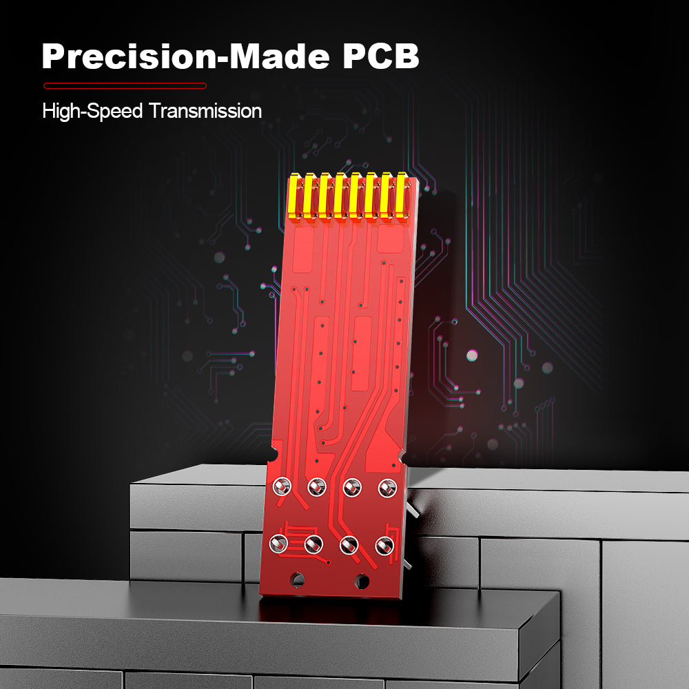 AMPCOM Cat7 Zinc-Alloy Shielded Tool-Free RJ45 Connector for 22-24 AWG Unshielded Ethernet Cable