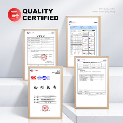 AMPCOM 1U 24-Port Shielded Tool-Less Keystone Patch Panel, 19-inch Rack Mount with Cable Management Rings