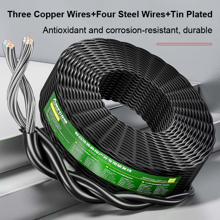 AMPCOM Outdoor Communication Field Cable ,  Twisted Pair Cables