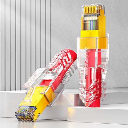 AMPCOM RJ45 Connector Plug Covers 8.0mm for CAT6a/CAT7/CAT8 Ethernet Network Cable