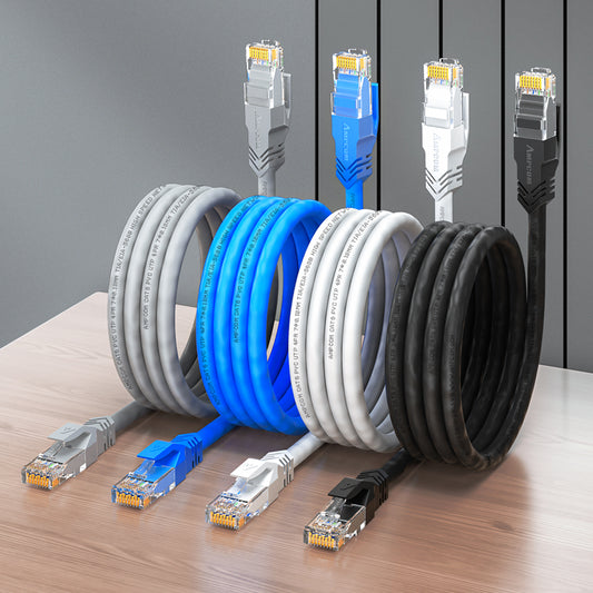 AMPCOM CAT6 Unshielded (UTP) PVC Network Patch Cable  for Home or Data Center
