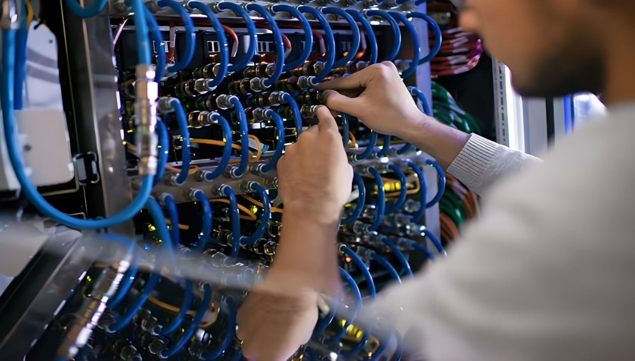 AI Data Center Network Architecture with Structured Cabling