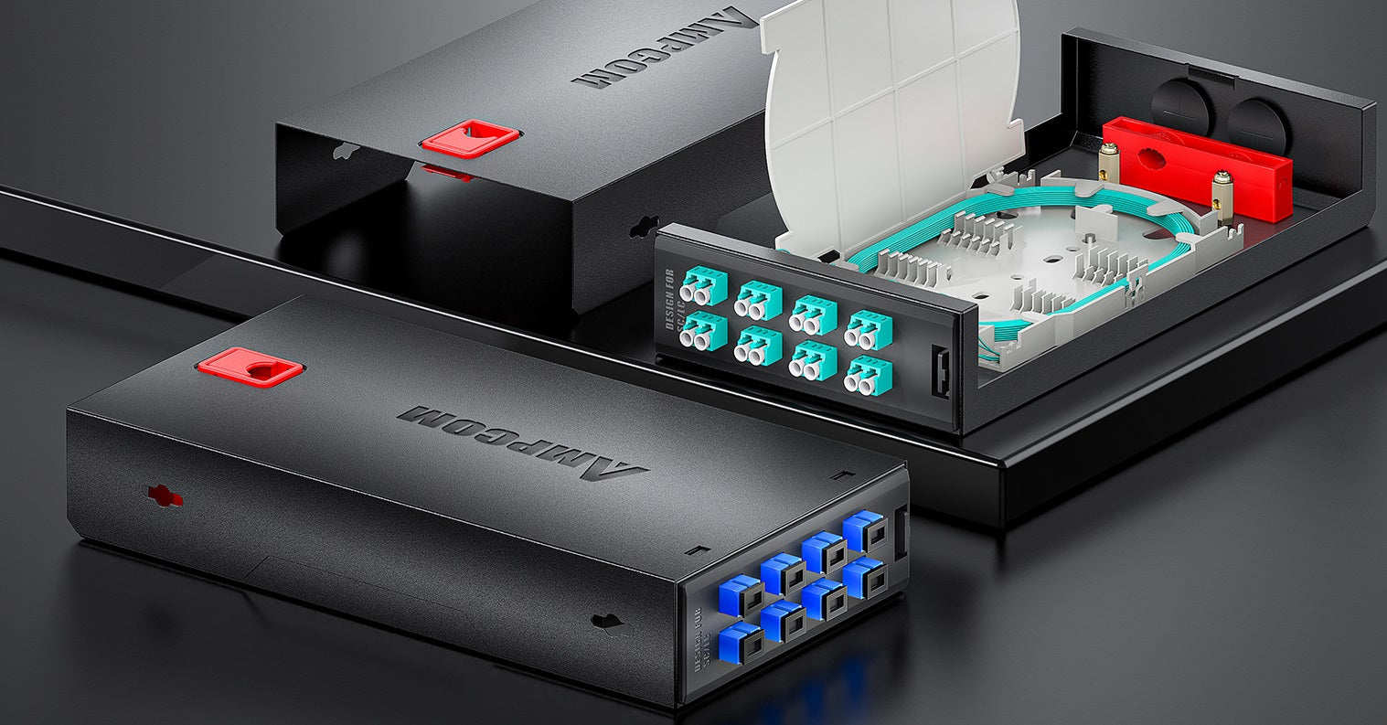 AMPCOM Fiber Termination Box