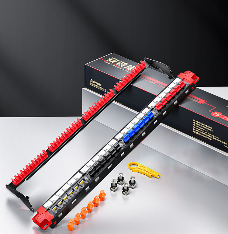 Av Rack Patching AMPCOM Patch Panels – Professional Network & AV Cable Management Solutions