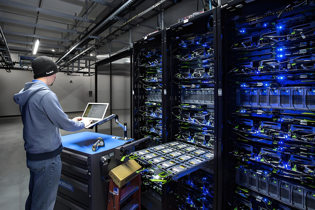 Cabeamento de cluster de treinamento de IA