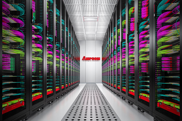 High Density Fiber Optic Cabling Installation in Enterprise Data Center