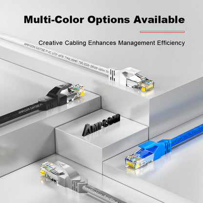AMPCOM CAT5e Unshielded (UTP) PVC Network Patch Cable  for Home or Data Center